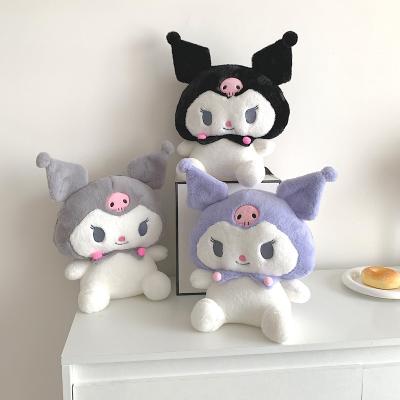 China Kuromi Plush Backpack Cartoon XUX Plush Toy Soft Toy Kids Melody Stuffed Companion Wholesale 11 Colors for sale