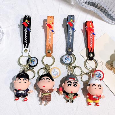 China XUX Cartoon Animation Character Keychains 3D Car Backpack Cute Key Ring Craft Gift Keychains Wholesale for sale