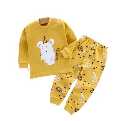 China New Arrival Casual Baby Set Clothes Costume Girls Outfits Kids Dressing Sets Printing Long Sleeve T-shirt And Pant For Kids for sale