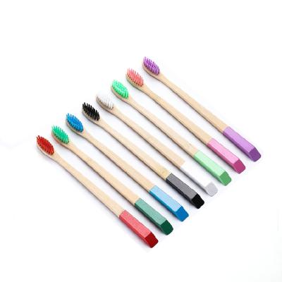 China Eco-Friendly 100% Natural Reusable Biodegradable Organic Bamboo Toothbrush Battery Operated for sale