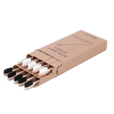 China Wholesale BPA Free Toothbrush Charcoal Case Private Label Eco Friendly Organic Bamboo Plug Battery Operated 4pcs8pcs10pcs12pcs for sale