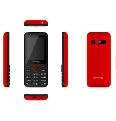 China Dual SIM Card Big Battery 1400mah 3G Feature Keypad Phone 2.4inch Android 4.4 Feature 3g Mobile Phone for sale