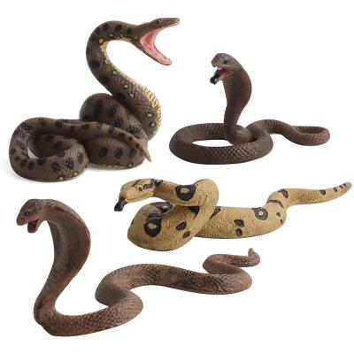 China 4pcs Plush Toy Realistic Spell Snake Halloween Toys Scary Horror Novelty Funny Dreadful Horrific Toys For Kids Snake Models Plastic Jokes for sale