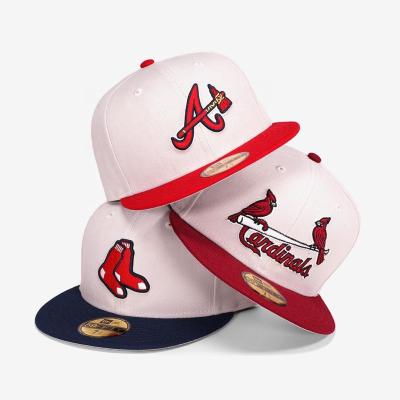 China Atlanta Braves baseball team logo snapback gorras sports hats designer ny COMMON fitted custom fitted hats mens hats for sale