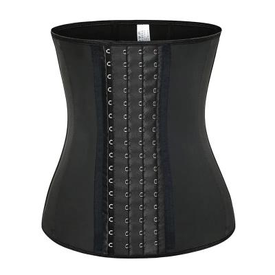 China Smooth Women Neoprene Body Shapers Slimming Corset Waist Trainer Belt  Row Hooks for sale