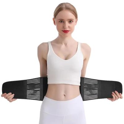 China Comfortable Breathable Low Back Pain Relief Lumbar Protector Waist Back Braces Supports Belt for sale