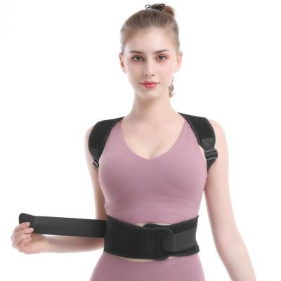 China High Elastic and adjustable High Quality Back Brace Back Shoulder Support Adjustable Posture Corrector for sale