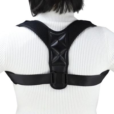 China Comfortable Adjustable Breathable High Quality Straightener Belt Shoulder Back Support Brace Posture Corrector Adjustable for sale