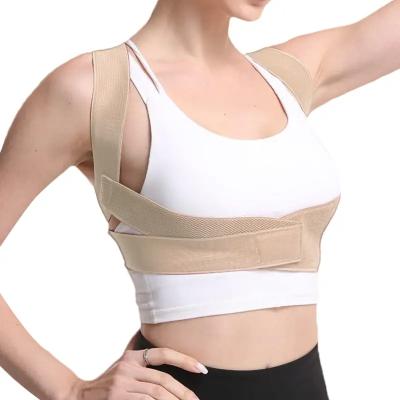 China Comfortable Adjustable Breathable Hot Sale Front Clavicle Straps Adjustable Posture Corrector Back Posture Corrective Brace for sale