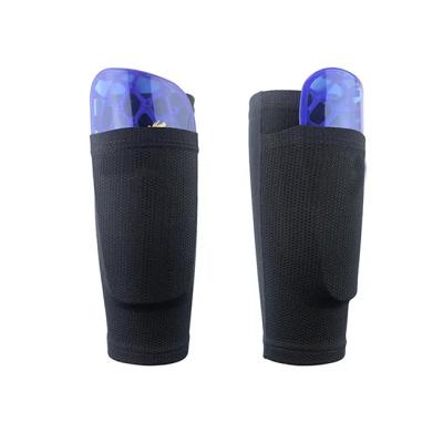 China Lightweight Wholesale Sport Soccer Shin Guards Supports Football Shin Pads for sale