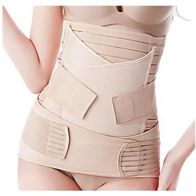 China Breathable Adjustable Postpartum Belt 3 in 1 Bondage Postpartum After Birth Support Belt for sale