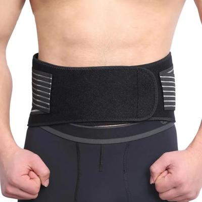 China Adjustable Elasticity Breathable Adjustable Straps Working Medical Pain Relief Waist Lower Back Support Brace Lumbar support belt for sale