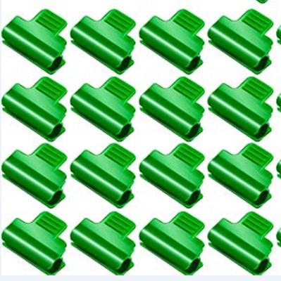 China 11mm 16mm Factory Stake Greenhouse Film Clip Tier Cover Making Tunnel Easily Assembled Green Circle Cuts Antifreeze Layer Net Rod Clip Thrown Film for sale