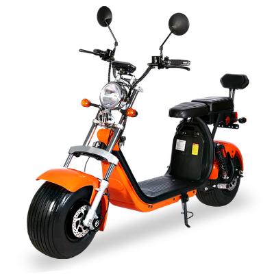 Cina Gomma grassa della CEE COC Citycoco 1500w della bici 72v 60km di Mini Electric Moped Scooter Bike E in vendita