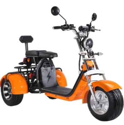 China 1000W 3 Road van Wielharley electric scooter bike off van de Band Oude Mensen van Citycoco Vette de Ritdriewielers Te koop