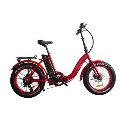 China Women'S Felt Electric Fat Tire Mini Bike  Folding Electric Fat Tyre Cycle for sale