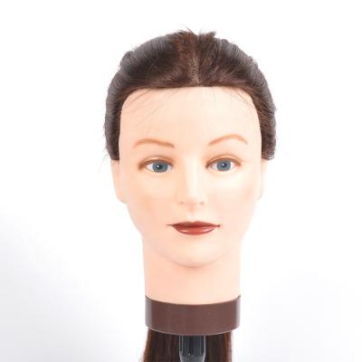 China Silky Straight Wave Customize Wholesale Synthetic Hair Training Heads Fiber Hair Training Mannequin Heads for sale