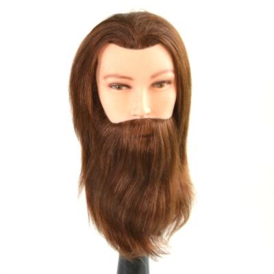 China Wholesale Natural Hair Mannequin Head For Hairdresser Training Doll Head for sale