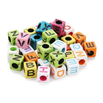 China DIY Jewelry Making Wholesale DIY Letter Acrylic Beads Set Acrylic Alphabet Beads Glass Seed Beads Jewelry Making Kit for sale