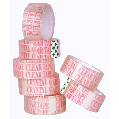 China Manufacturer Waterproof Carton Sealing High Quality BOPP Packing Transparent Clear Adhesive Tape for sale