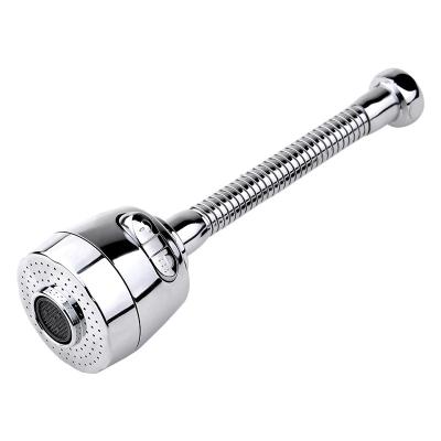 China Pull Out Spray Wholesale Flexible Tap Bubbler 360 Rotating Aerator Water Nozzle Saving Faucet Filter Kitchen Bath Faucet Extender for sale