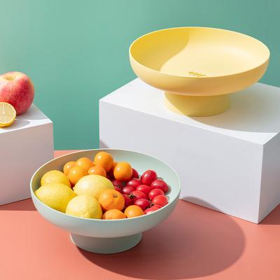 China Sustainable Wholesale Home Fruit Plate Living Room Fruit Basket Multifunctional Snack Candy Storage Tray Simple Table Decoration for sale