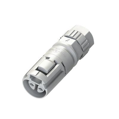 China Lighting Best Selling 2 Pin Female Cable End Coupling Quick Connector For Grow Lighting for sale