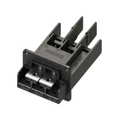 China Power 5 Pin 50A Through Wall Power Terminal Block For Inverters for sale