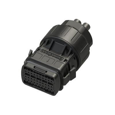 China Data Transmission 30 Pin Transmission Connector Push Pull Connector For Photovoltaic Industry for sale