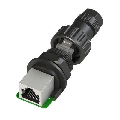 China Data Transmission Most Popular Industrial RJ45 Coupler Connector With Cheapest Price for sale