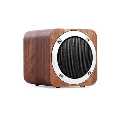 China Retro Amplifier Portable Wooden Telephone Function Hot Selling Speaker Wooden Box For Gift for sale