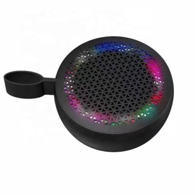 China 5W Mini Small Music Home Mobile Phone Function Outdoor Radio RGB LED Light W2 Portable Speaker for sale