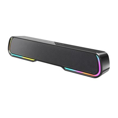 China Phone Function 10W Bass Speaker Portable Rgb Bt Loud Soundbar for sale