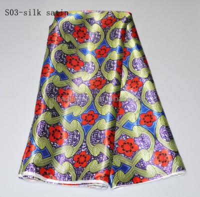 China Beautiful anti-static silk satin fabric for sale