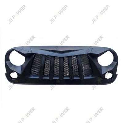 China ABS JK Matte Black Gloss Front Grill w/Mesh for JK Cowboy for sale