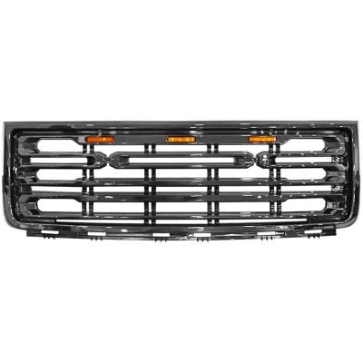 China ABS Front Grille with Lights for GMC Sierra 1500 2007-2013 for sale