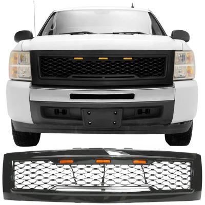 China ABS Front Car Mesh ABS Grill For Chevy Silverado 1500 2007-2013 for sale