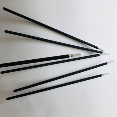 China Black High Absorptivity PP Polyester Cleaning Swab Stick Printer With Foam Head for sale