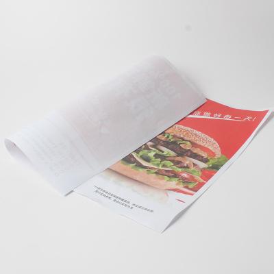 China Disposable Calcium Carbonate Paper 100gsm Grease Proofing For Restaurant for sale