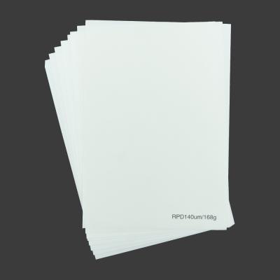 China RPD140um Stone Paper Sheets For Notebook Notepad Stationery Bags Envelops for sale