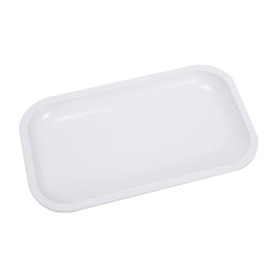 China Wholesale Logo White Iron Plain Trays Metal Rolling Trays Customized Viable Exporter for sale