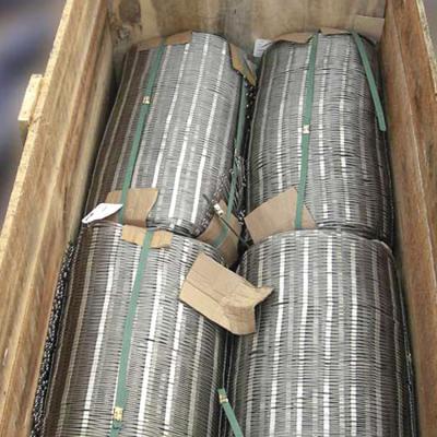 China Plain Weave Window Fence Barbed Wire 2.17 Strength Stainless Steel Snap Wire Mesh for sale