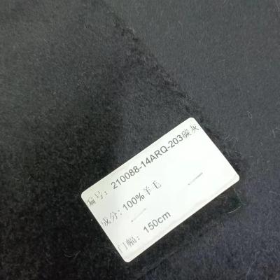 China Stain Repellent 100% Wool Fabric Making Coat Skirt Suit Pants Factory Direct Sales Affordable Woven Fabric 569g for sale