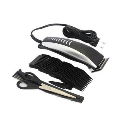 China Low Noise Professional Electric Hair Clipper Men Kids Attachment Hair Trimmer Comb Barber Beard Plug In for sale