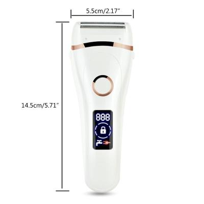 China Women Body Hair Remover Lady Electric Shaver Electric Shaver For Women Body Hair Remover for sale