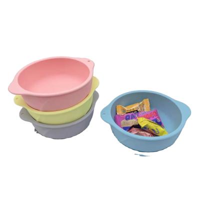 China Sustainable baby food supplement bowl can hold soup silicone, safe and environmental friendly made of non-toxic and pollution-free for sale