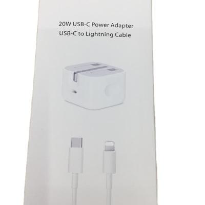 China Best Selling Mobile Phone USB 20w Phone Charger Set Fast Charging for sale