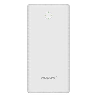 China Hot Selling Wopow WP01 Mobile Phone 5v 2a OEM Consumer Electronics Power Bank Slim Portable Charger 10000mah for sale