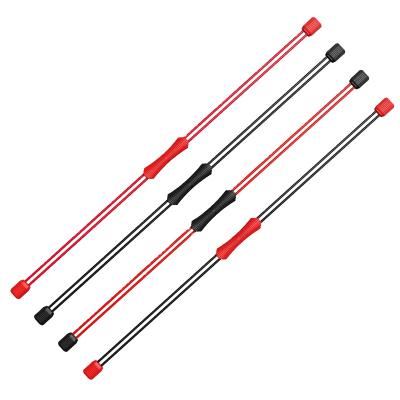 China New Weight Loss Flexi Swing Exercise Double Bar Muscle Training Fiberglass Training Stick Cable Bar for sale