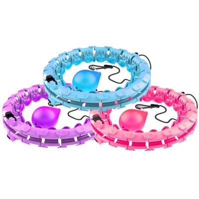 China High Quality ABS Disassembly Massage Polynesian Dance Ring Adjustable Circle for sale